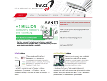 Tablet Screenshot of hw.cz