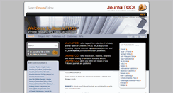 Desktop Screenshot of journaltocs.hw.ac.uk
